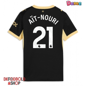 Manchester City Rayan Ait-Nouri #21 Udebanetrøje Dame 2026-27 Kort ærmer Manchester City Rayan Ait-Nouri #21 Udebanetrøje Dame 2026-27 Kort ærmer